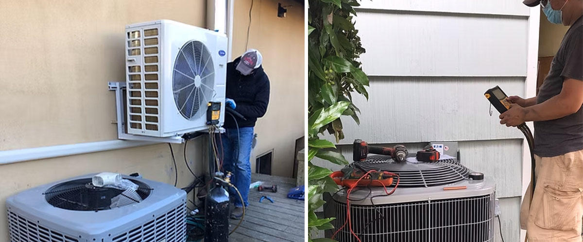 HVAC system installation