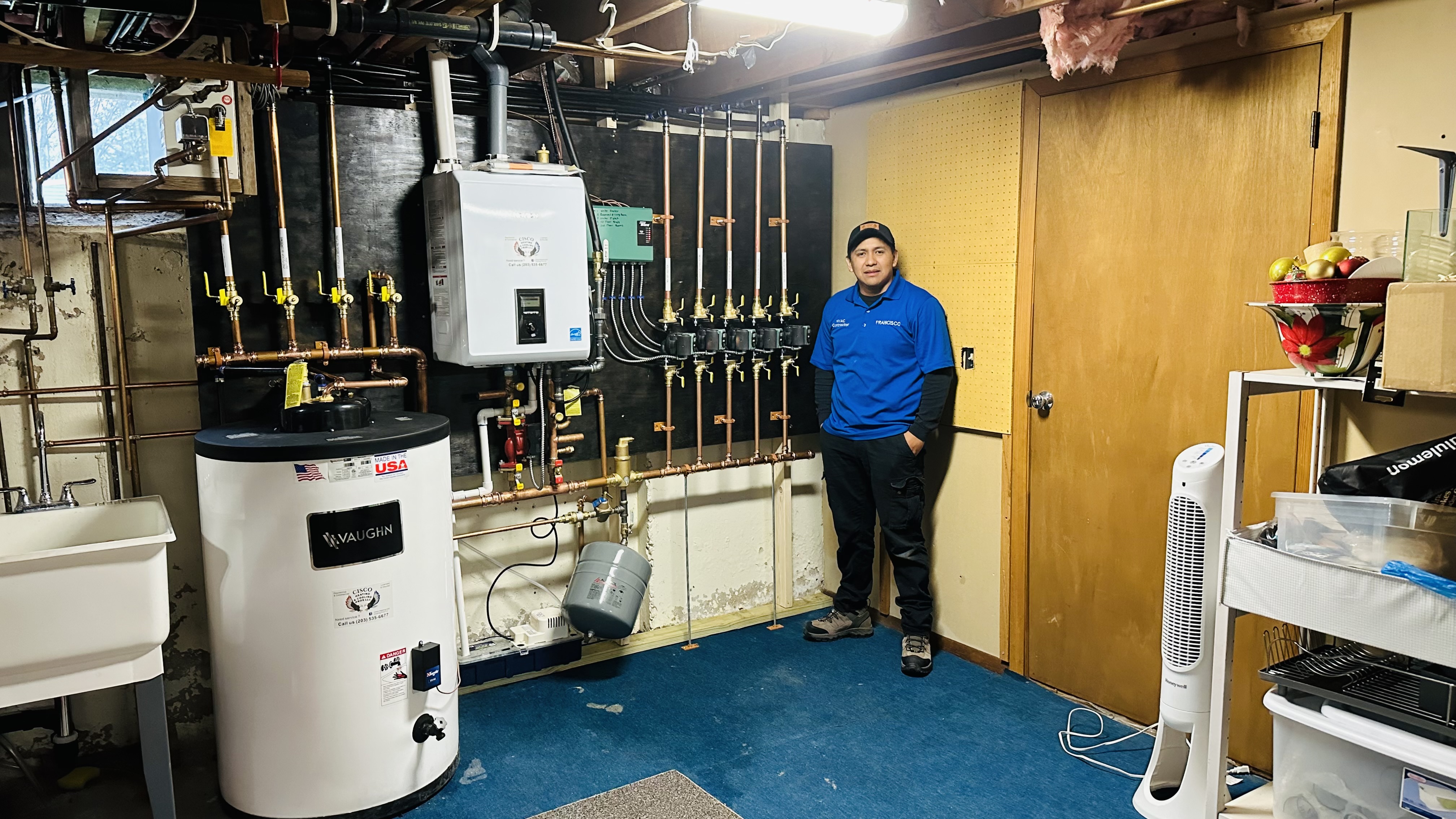 water heater installation