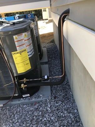 new ac system installation