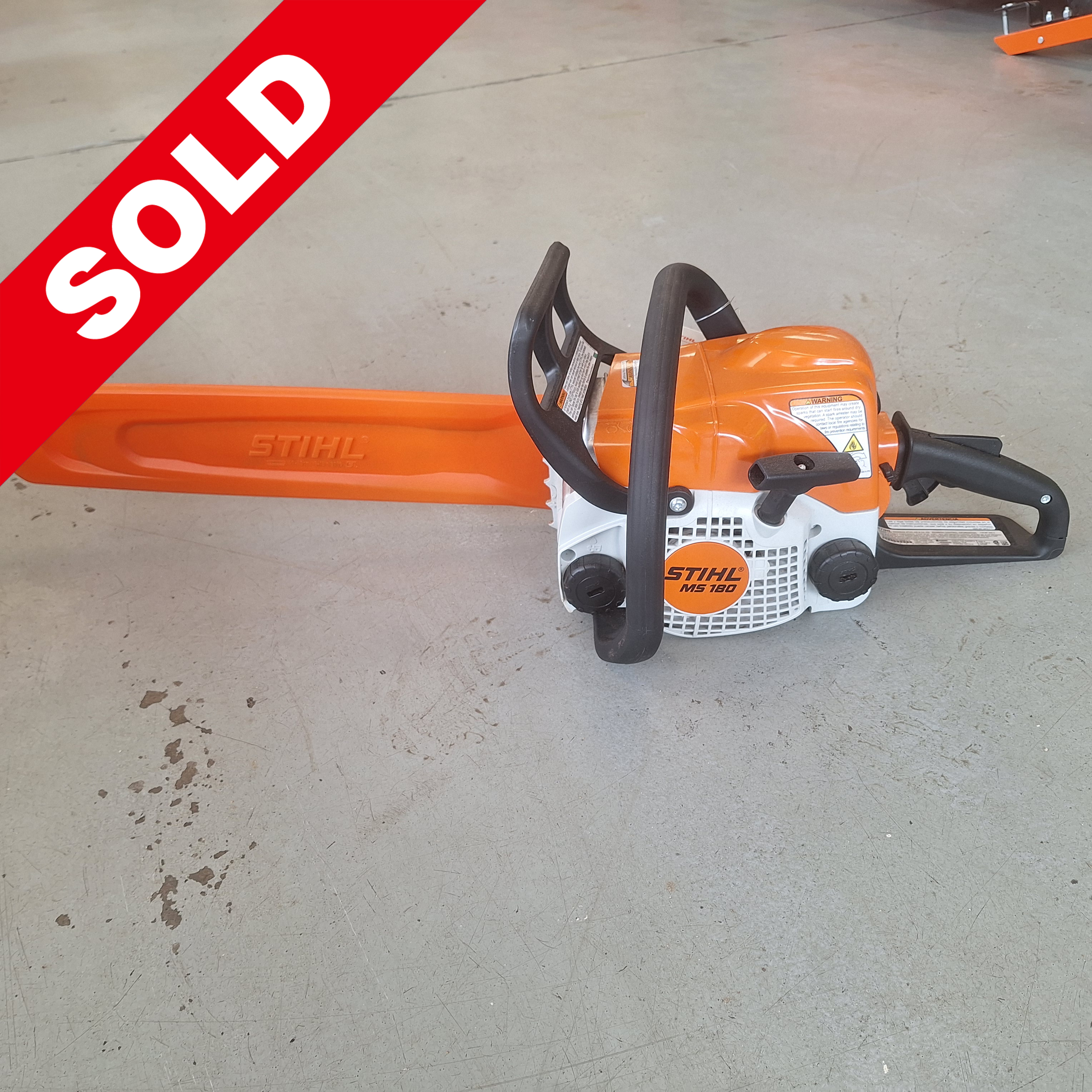 Used Stihl MS 180 Chainsaw