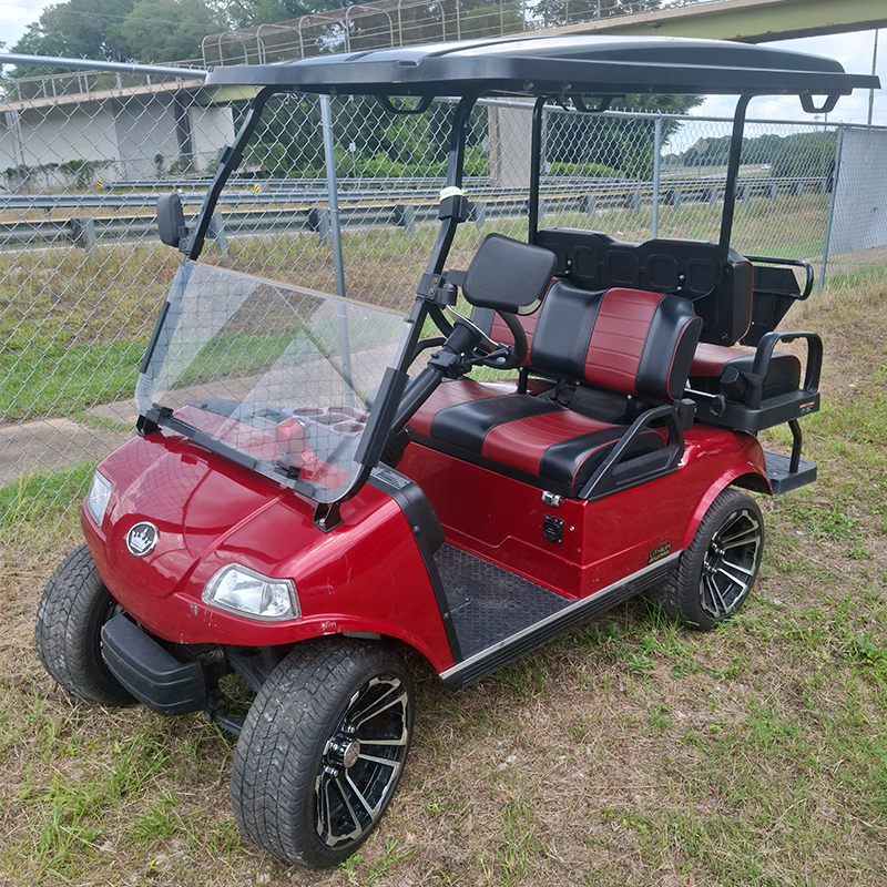 Used 2024 Evolution Classic 4 PRO, 48v Lithium, Red