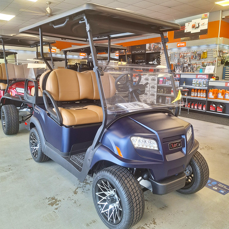 2027 Club Car Onward 4 Passenger, Matte Blue Onyx, Kohler EFI