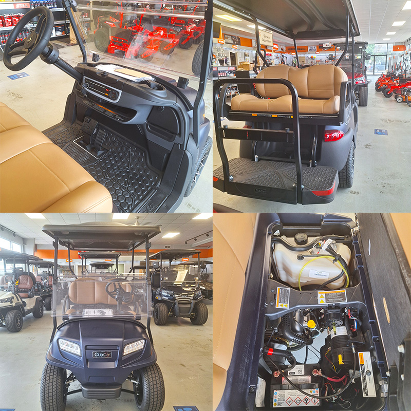 2027 Club Car Onward 4 Passenger, Matte Blue Onyx, Kohler EFI, Compilation, At Potter Motor Company 31705