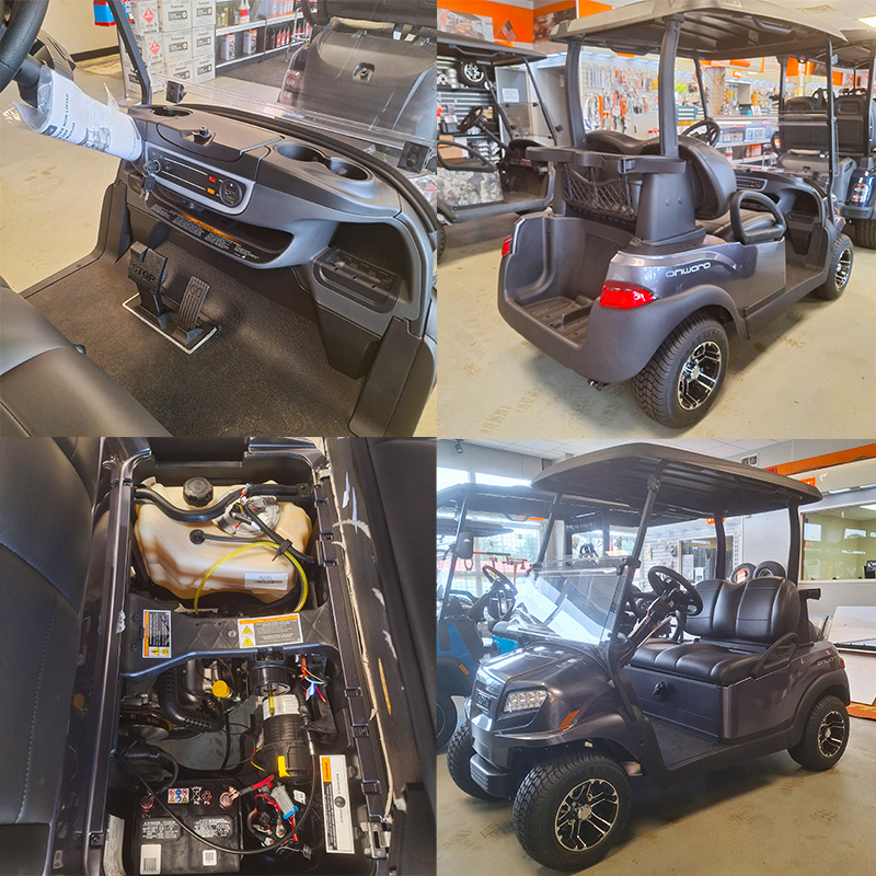 2027 Club Car Onward 2P Met Mid Silver At Potter Motor Company