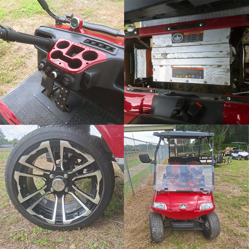 Used 2024 Evolution Classic 4 PRO, 48V Lithium, Feature Compilation, Red, At Potter Motor Company