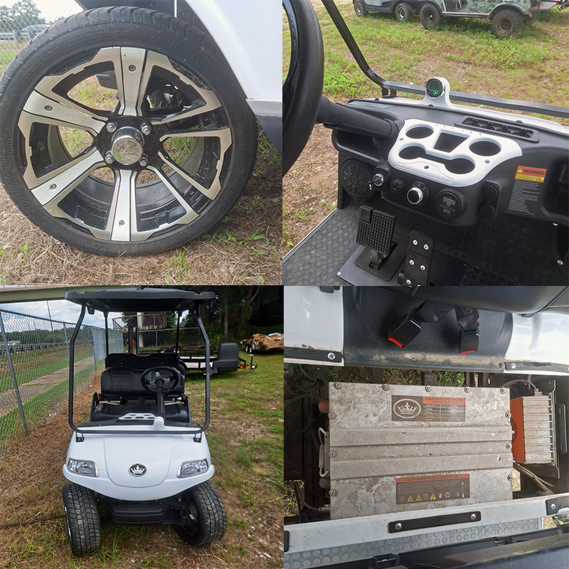 Used 2024 Evolution Classic 4 PRO, 48V Lithium, Feature Compilation, White, At Potter Motor Company