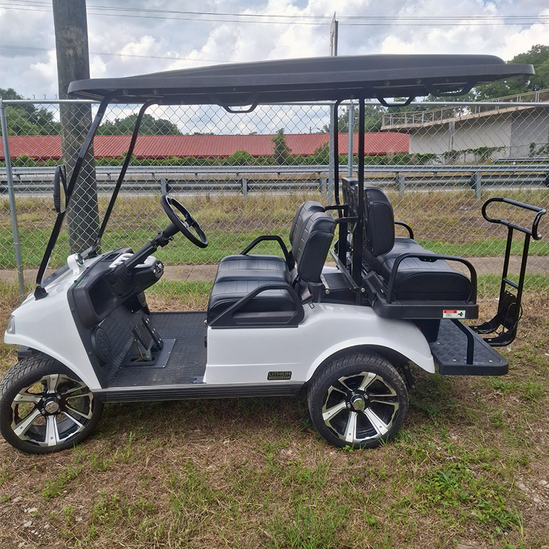 Used 2025 Evolution Classic 4 PRO, 48V Lithium, Side Shot, White, At Potter Motor Company