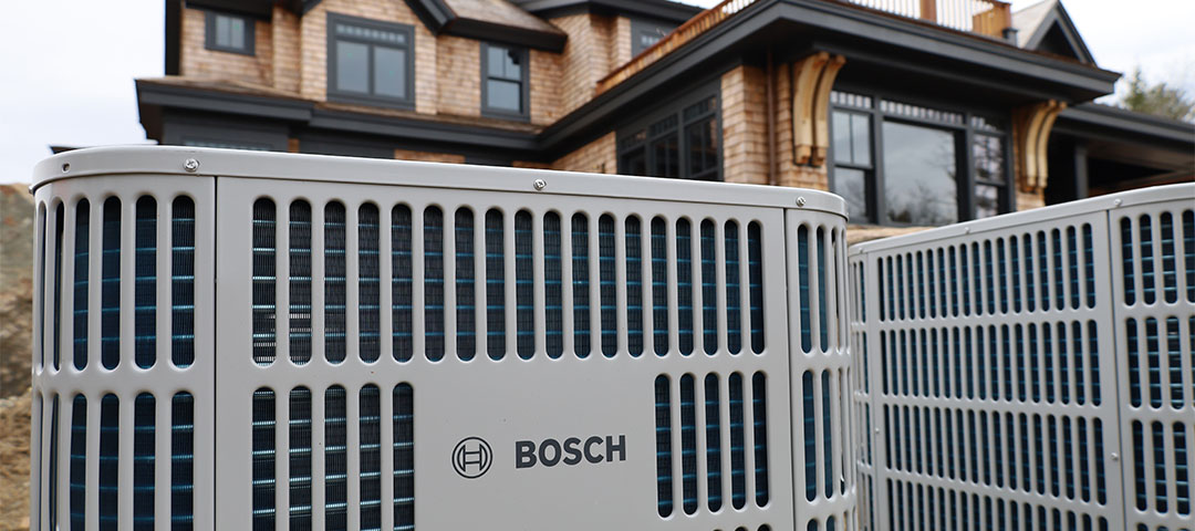 New Bosch HVAC System installation